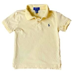 Polo by Ralph Lauren Yellow Polo Shirt Classic Style Sz. 3T